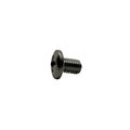 Suburban Bolt And Supply #8-32 x 1 in Slotted Pan Machine Screw, Plain Stainless Steel A2300100100P